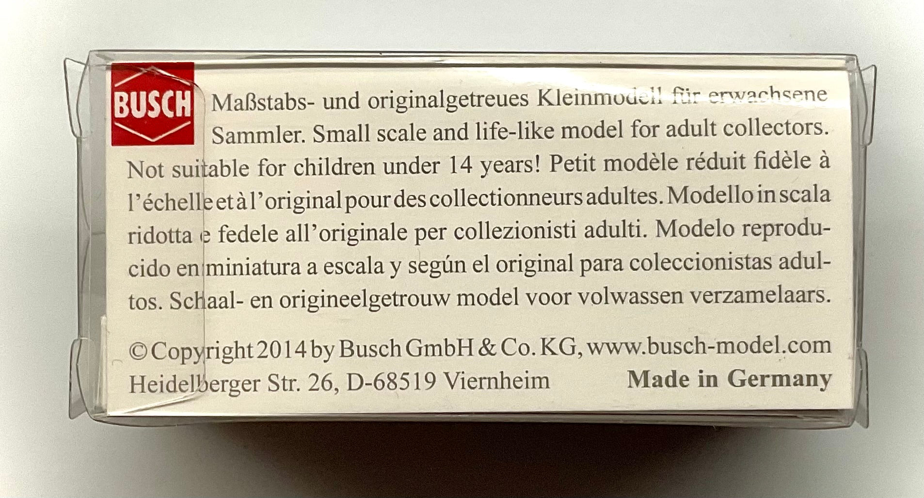 FIAT 500 del 1965 , BUSCH scala 1/87 ( H0 )