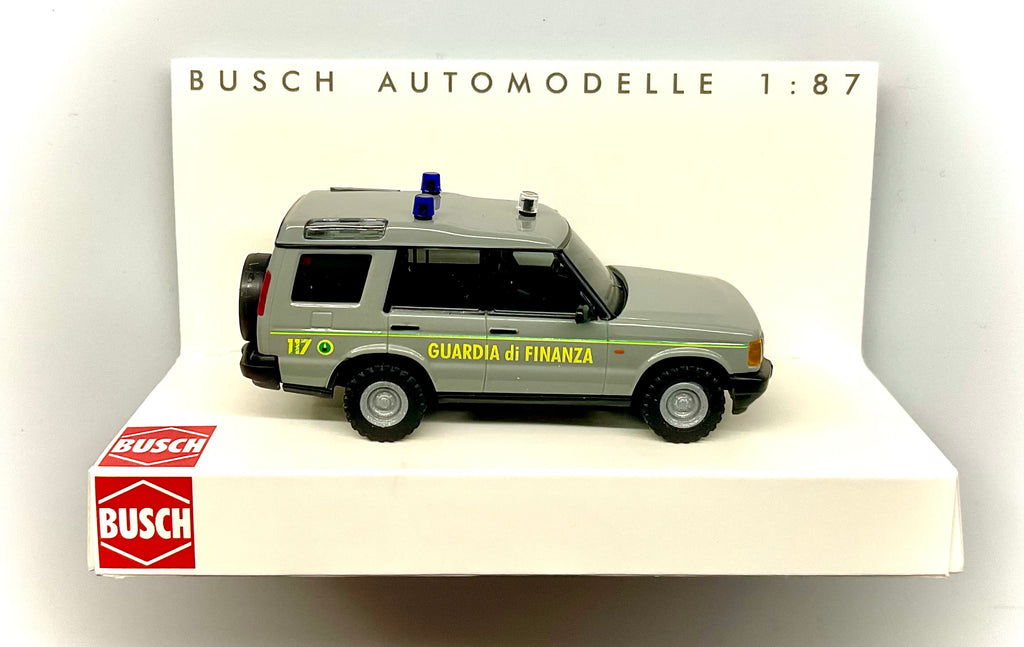 Land Rover Discovery Guardia di Finanza 1:87 – BUSCH 51941