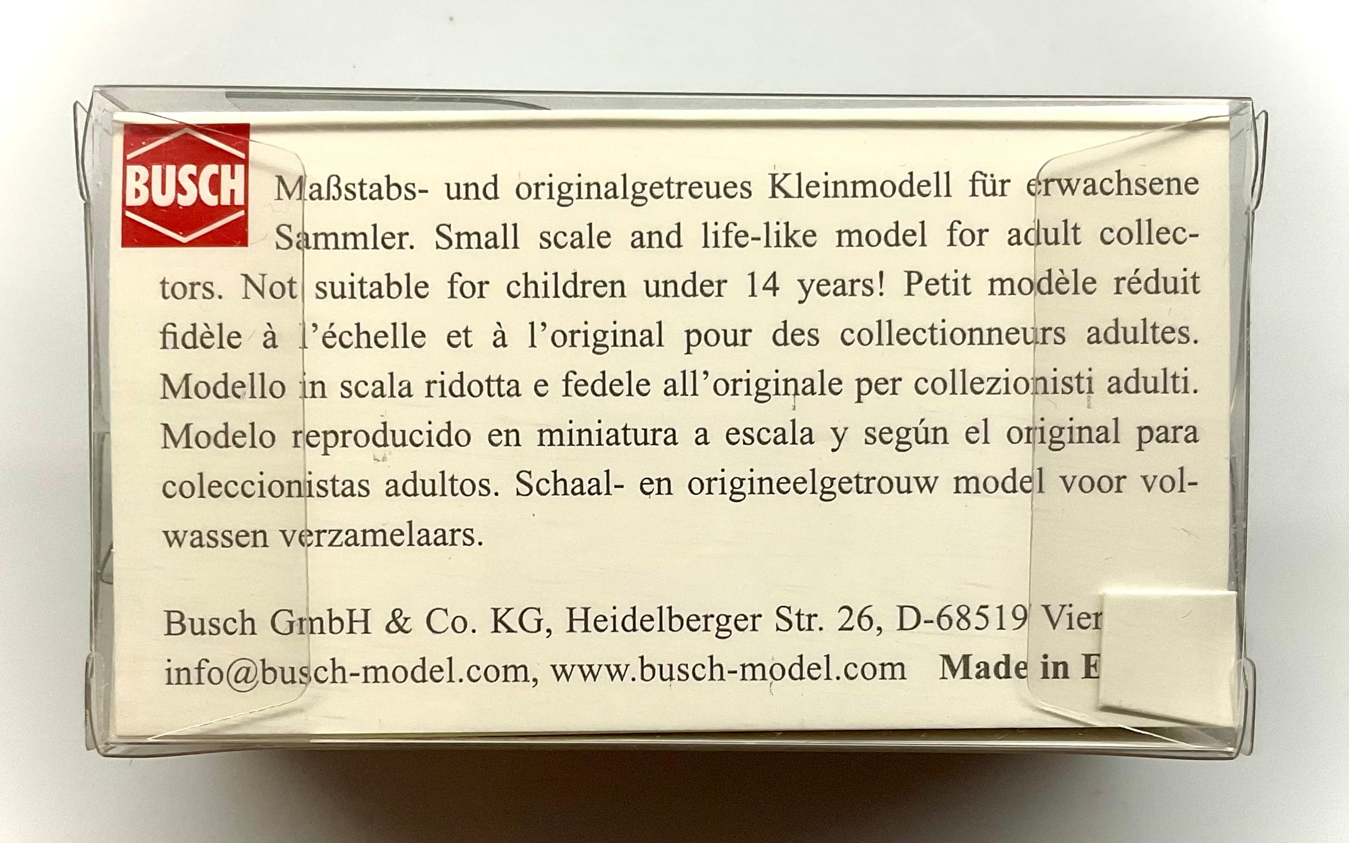 LAND ROVER DISCOVERY , BUSCH scala 1/87 ( H0 )