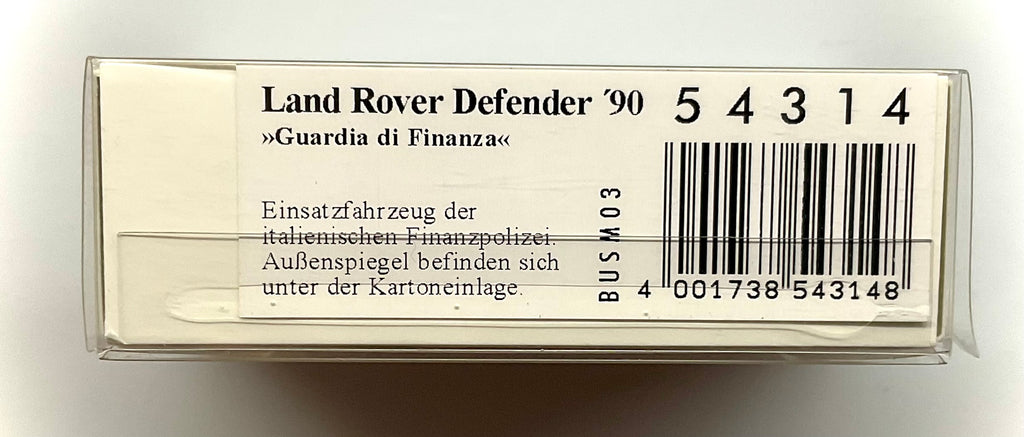 LAND ROVER DEFENDER 90 , BUSCH scala 1/87 ( H0 )
