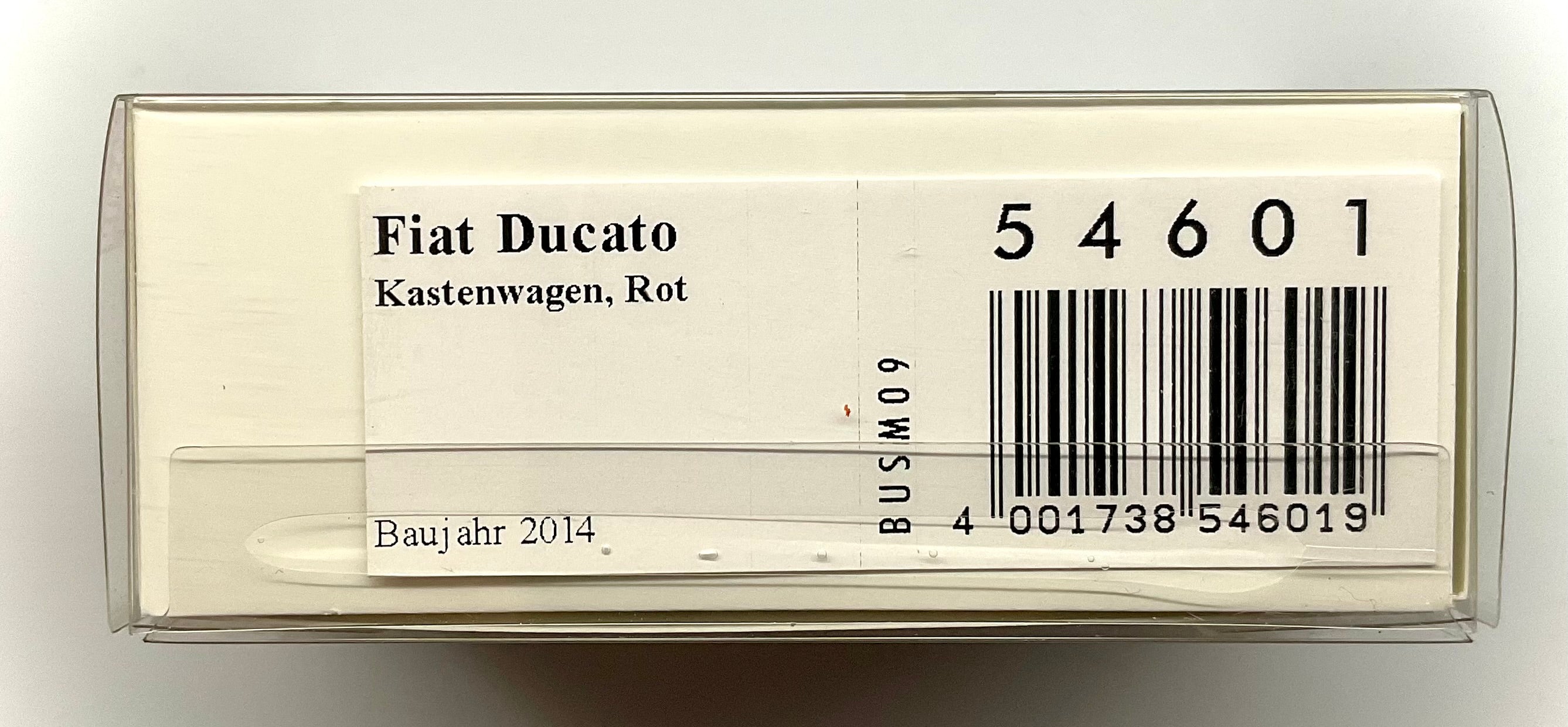 FIAT DUCATO , BUSCH scala 1/87 ( H0 )