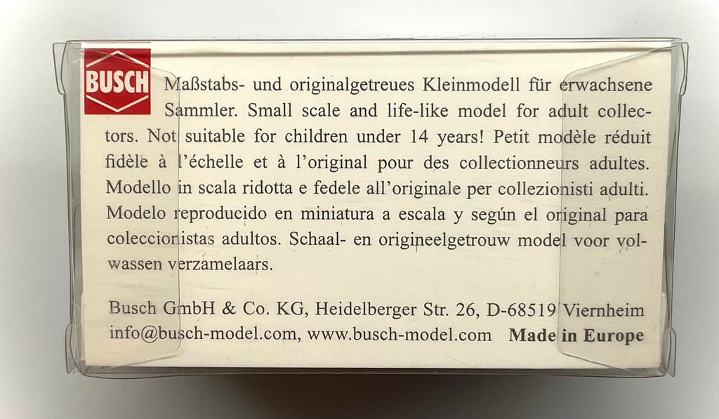 FIAT DUCATO , BUSCH scala 1/87 ( H0 )