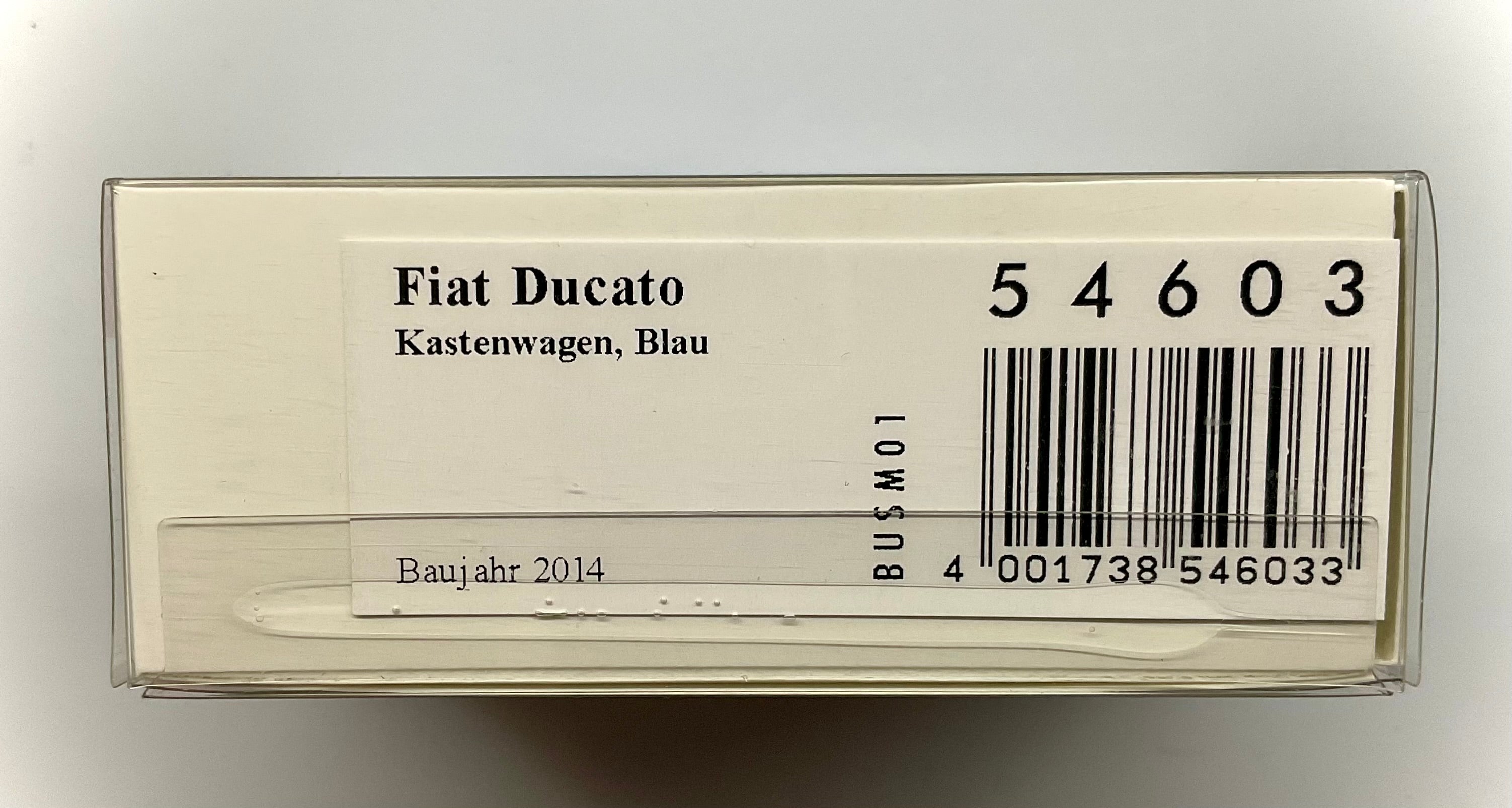 FIAT DUCATO , BUSCH scala 1/87 ( H0 )