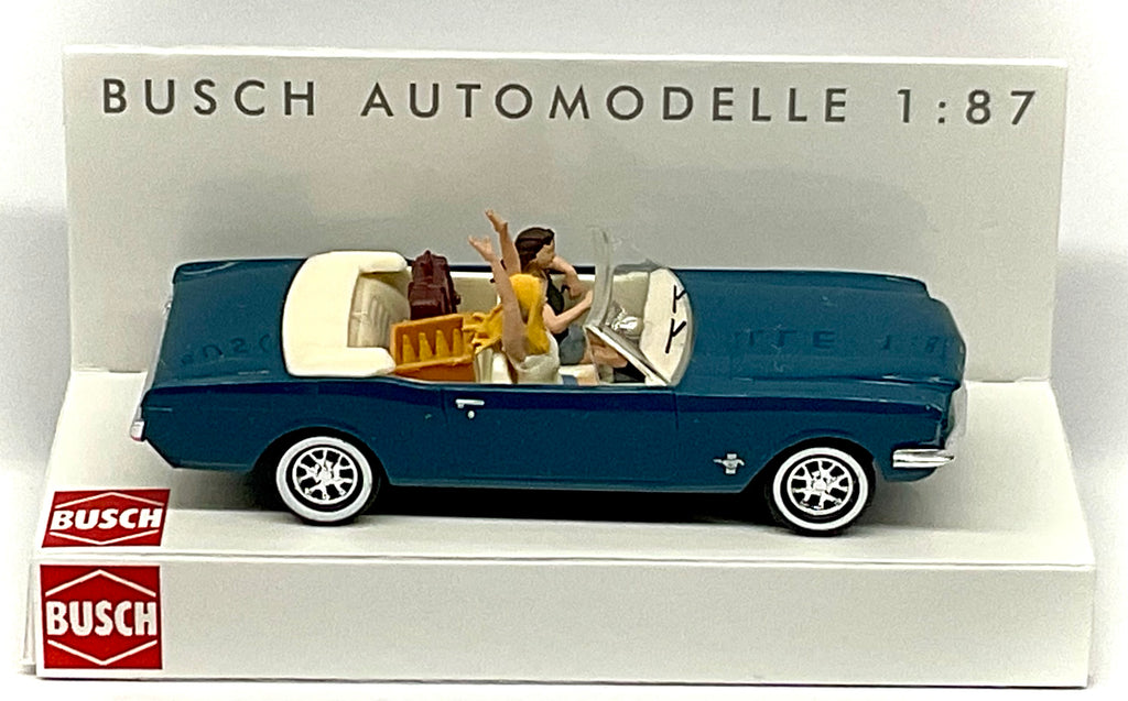 Ford Mustang Cabrio 1964 1:87 – BUSCH 47528