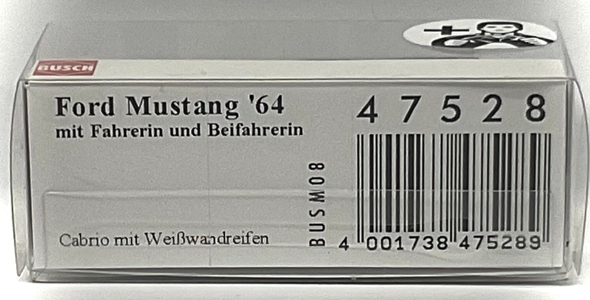 Ford Mustang Cabrio 1964 1:87 – BUSCH 47528