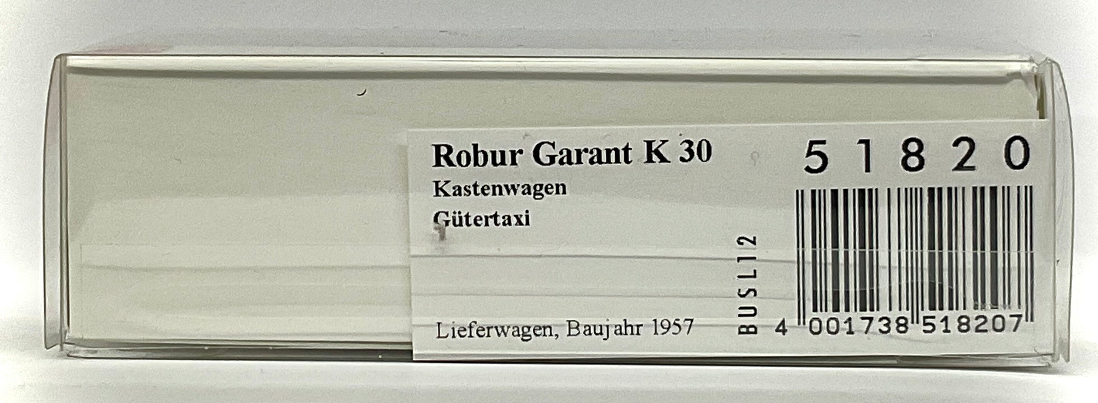 Robur Garant K30 1:87 – BUSCH 51820