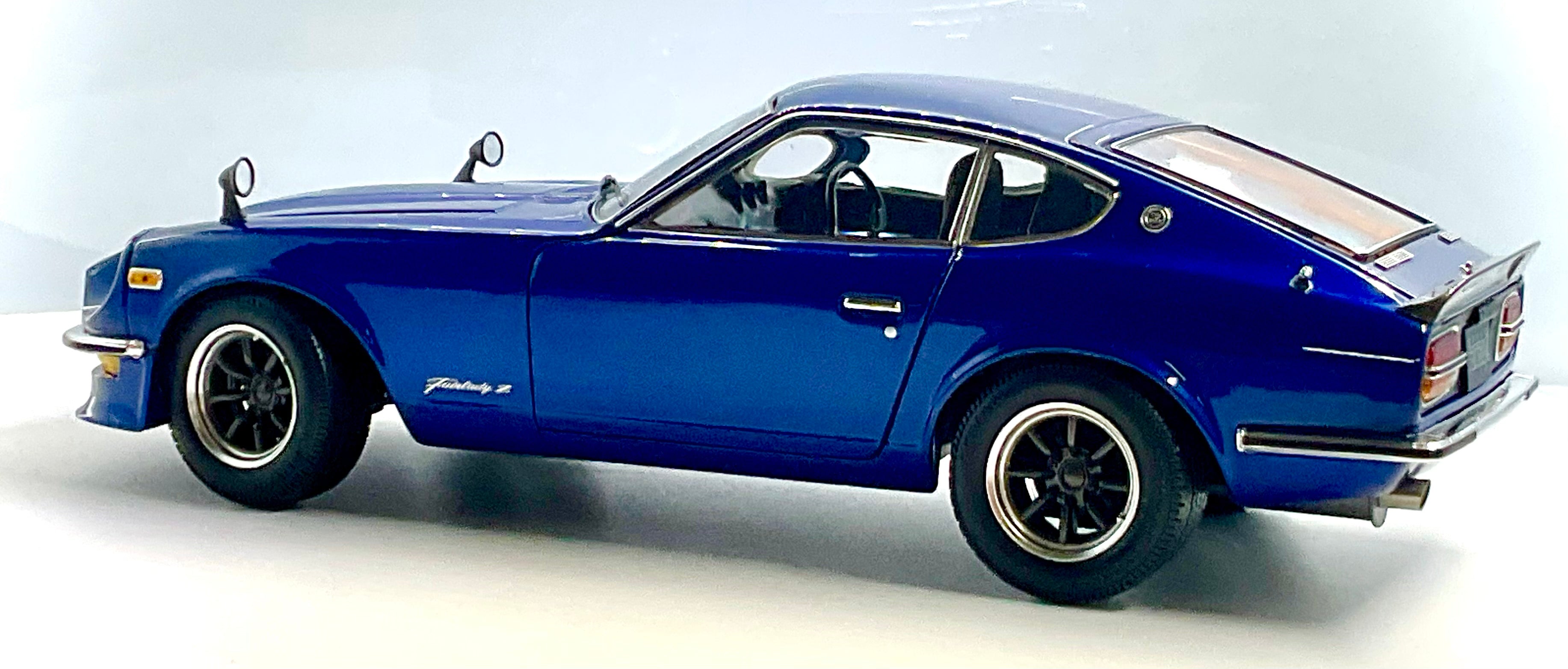 Nissan Fairlady Z-L S30 Blue scala 1:18 – Kyosho 08220WBL
