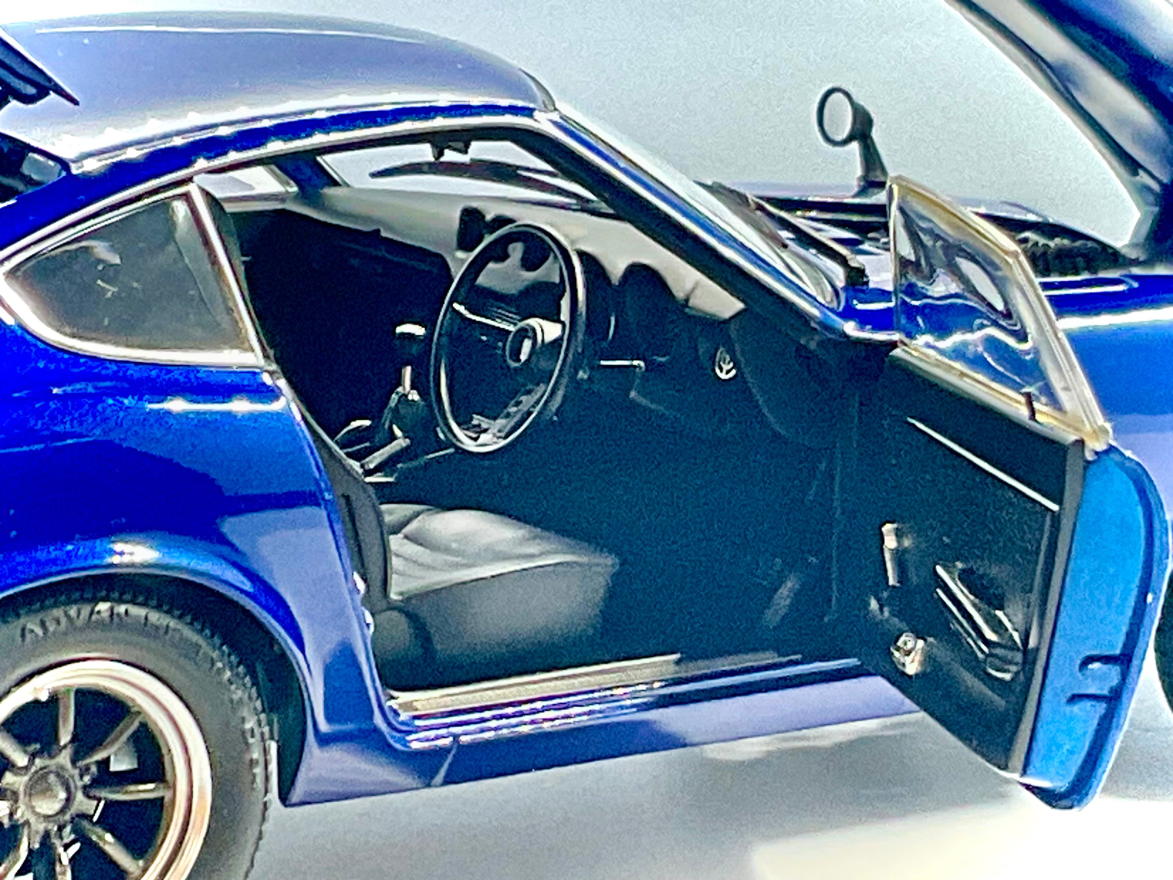 Nissan Fairlady Z-L S30 Blue scala 1:18 – Kyosho 08220WBL