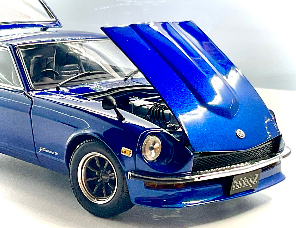 Nissan Fairlady Z-L S30 Blue scala 1:18 – Kyosho 08220WBL