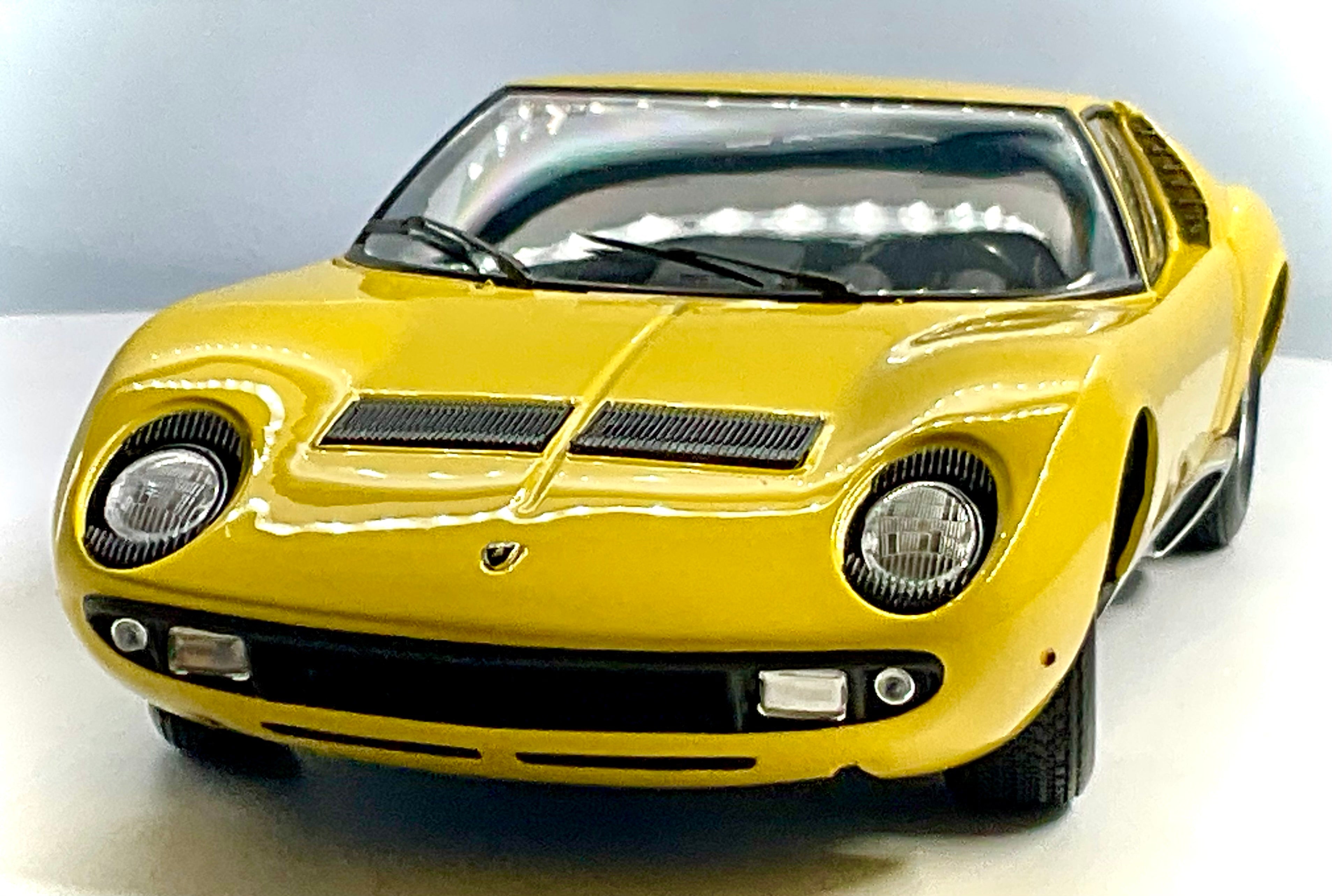 Lamborghini Miura P400 Yellow scala 1:18 – Kyosho 08314Y