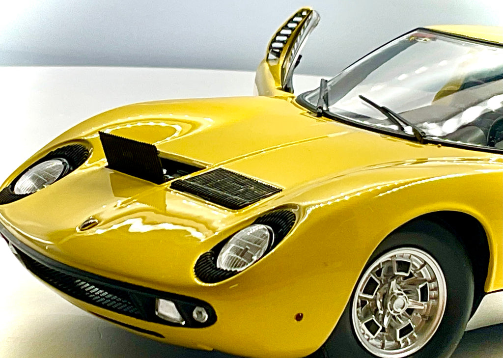 Lamborghini Miura P400 Yellow scala 1:18 – Kyosho 08314Y