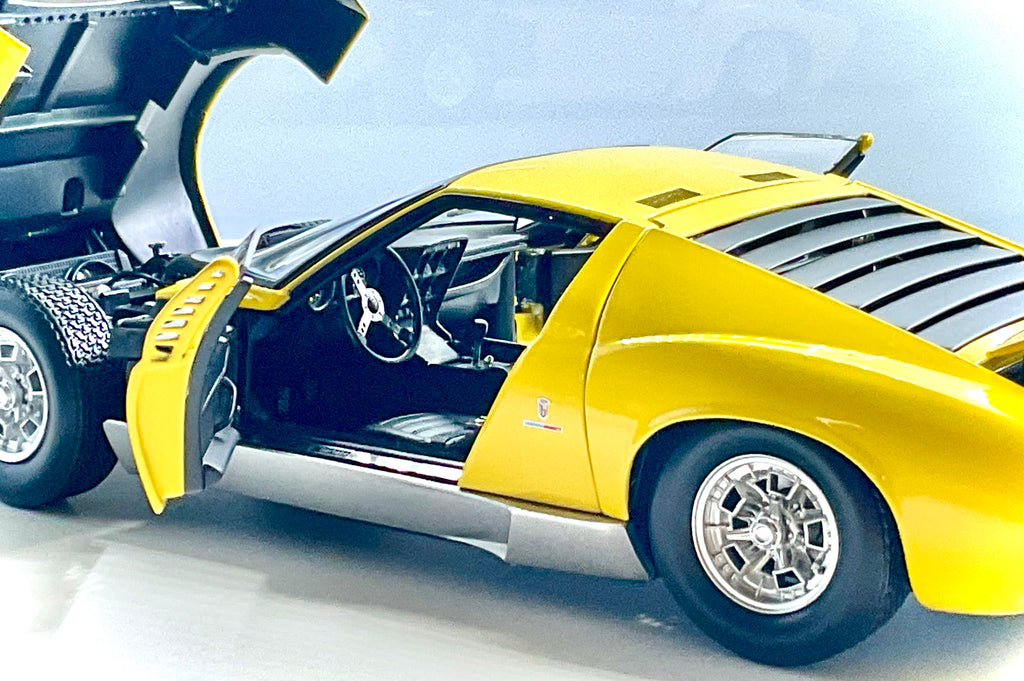 Lamborghini Miura P400 Yellow scala 1:18 – Kyosho 08314Y