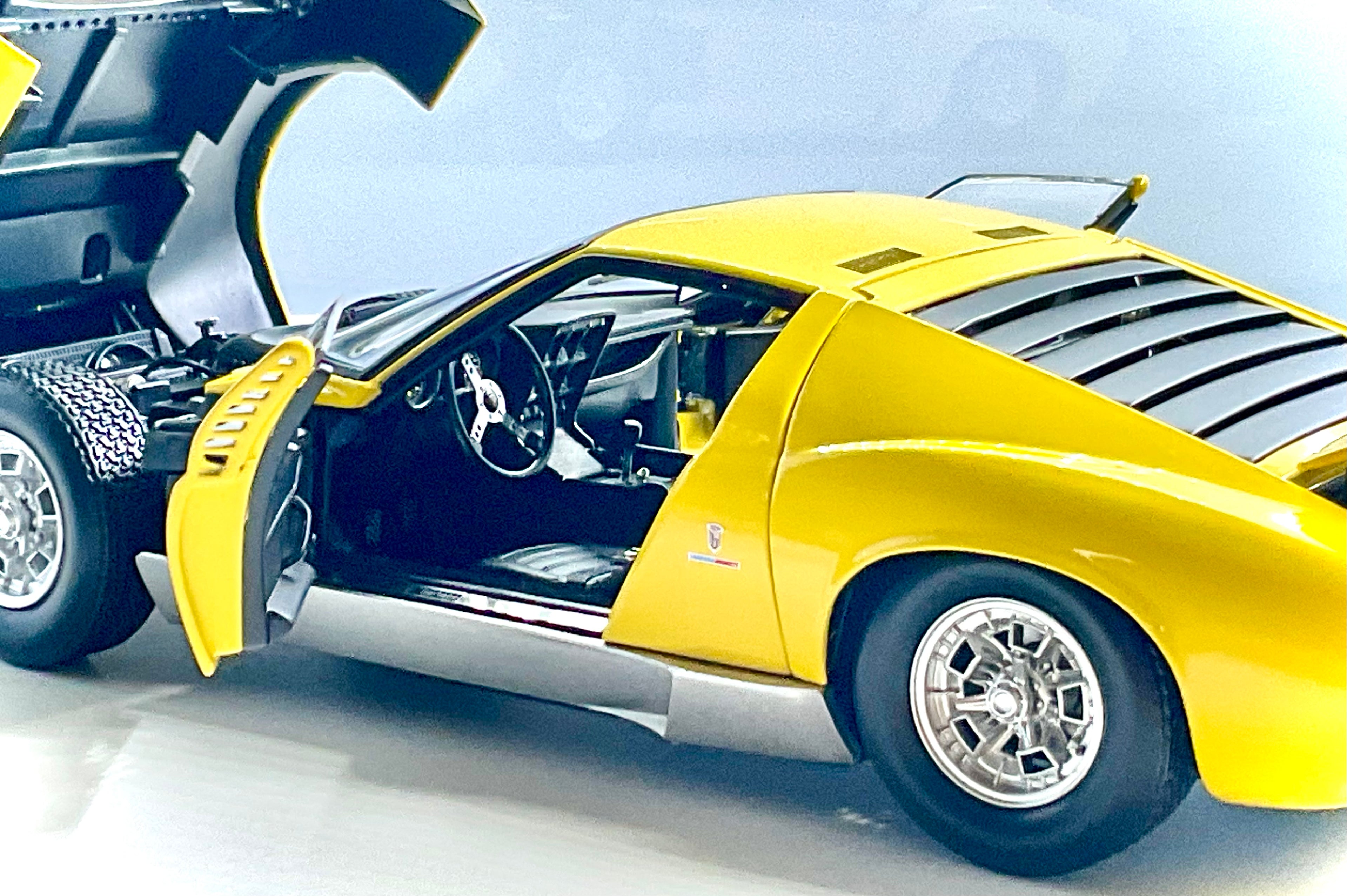 Lamborghini Miura P400 Yellow scala 1:18 – Kyosho 08314Y