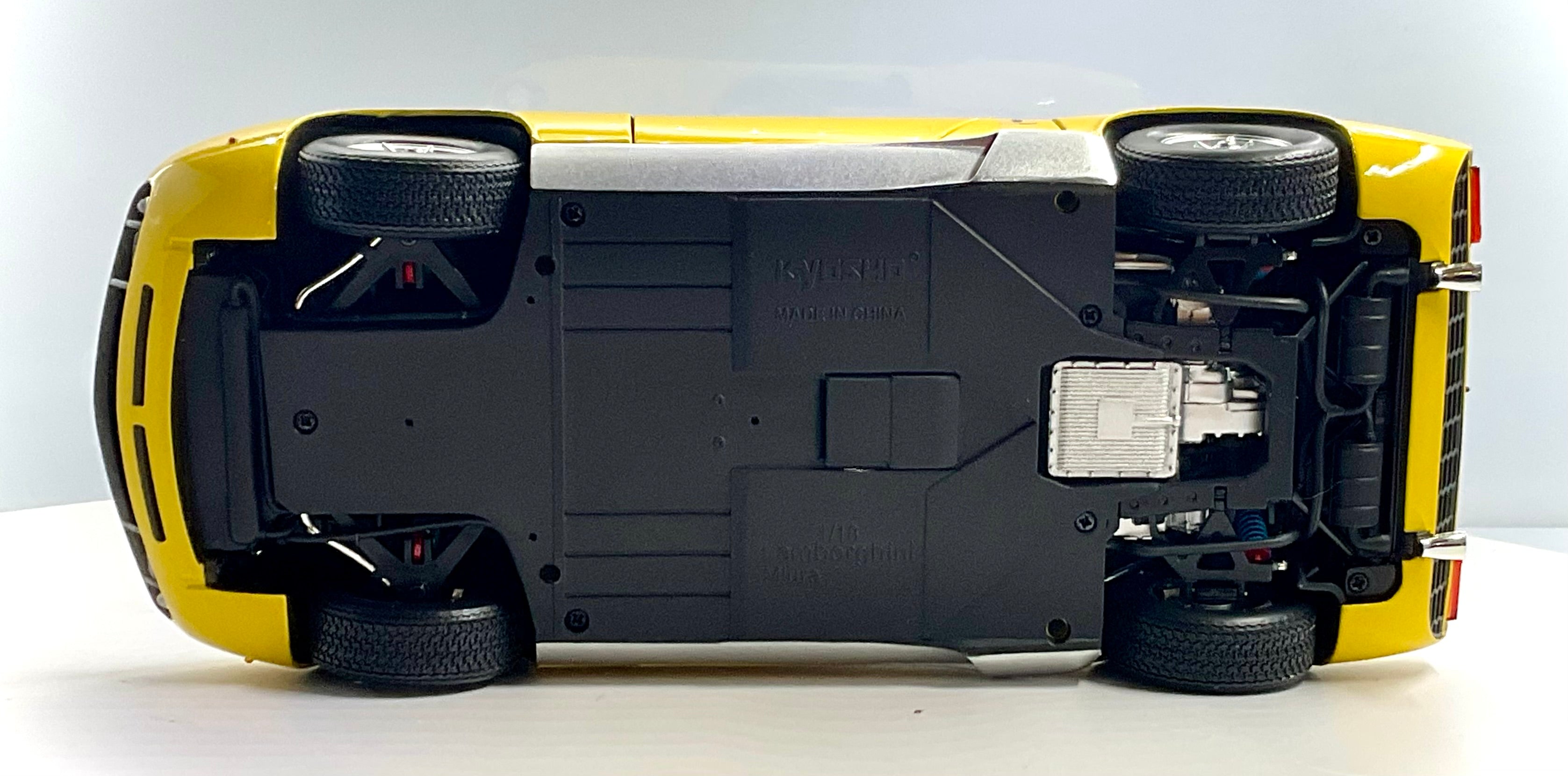 Lamborghini Miura P400 Yellow scala 1:18 – Kyosho 08314Y