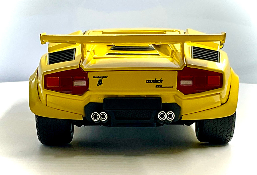 Lamborghini Countach LP500 Yellow scala 1:18 – Kyosho 08320Y