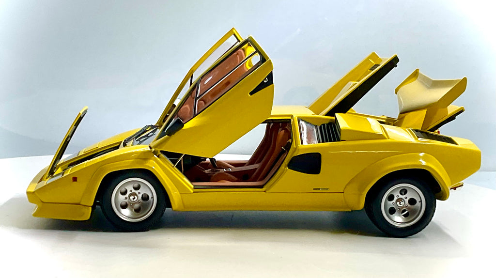 Lamborghini Countach LP500 Yellow scala 1:18 – Kyosho 08320Y