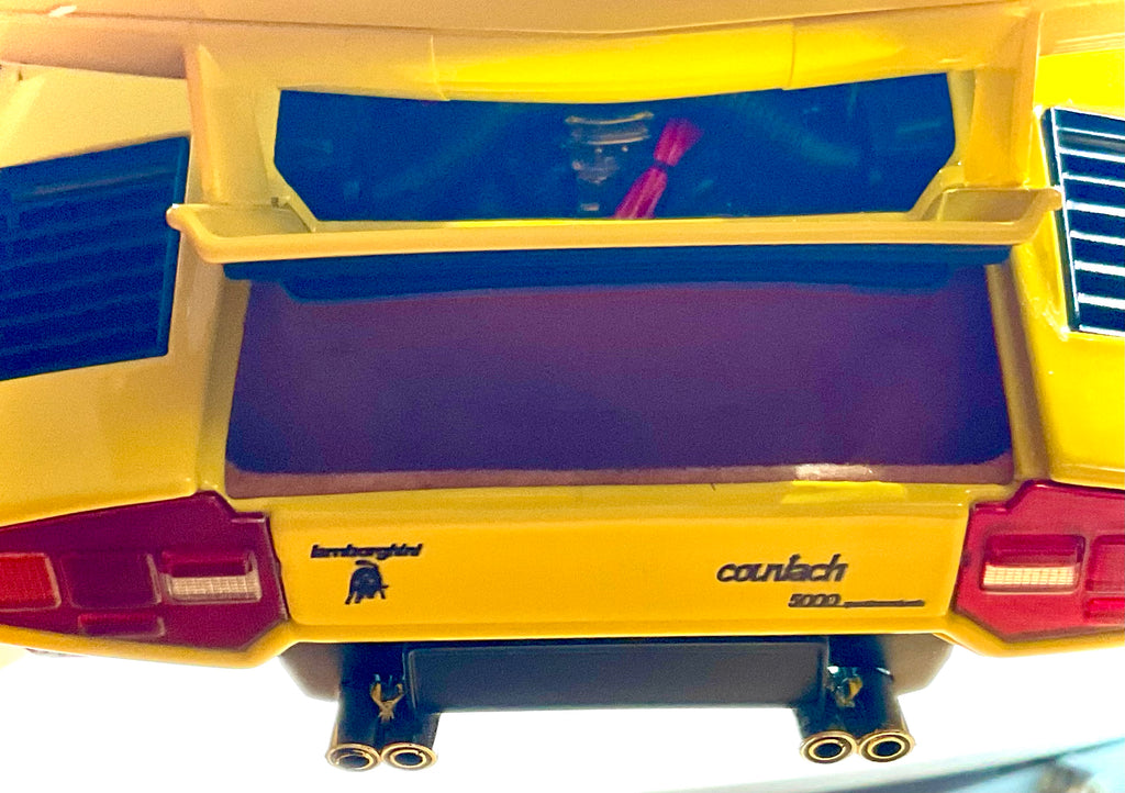 Lamborghini Countach LP500 Yellow scala 1:18 – Kyosho 08320Y
