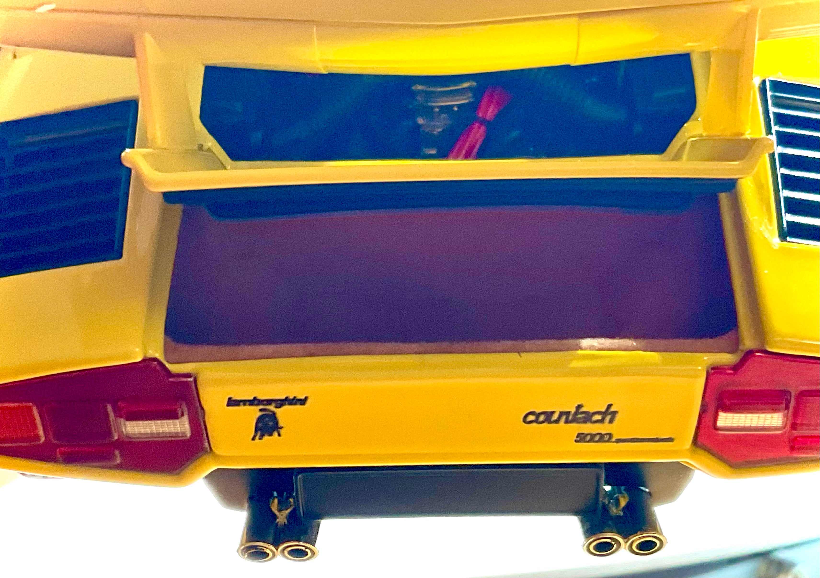 Lamborghini Countach LP500 Yellow scala 1:18 – Kyosho 08320Y