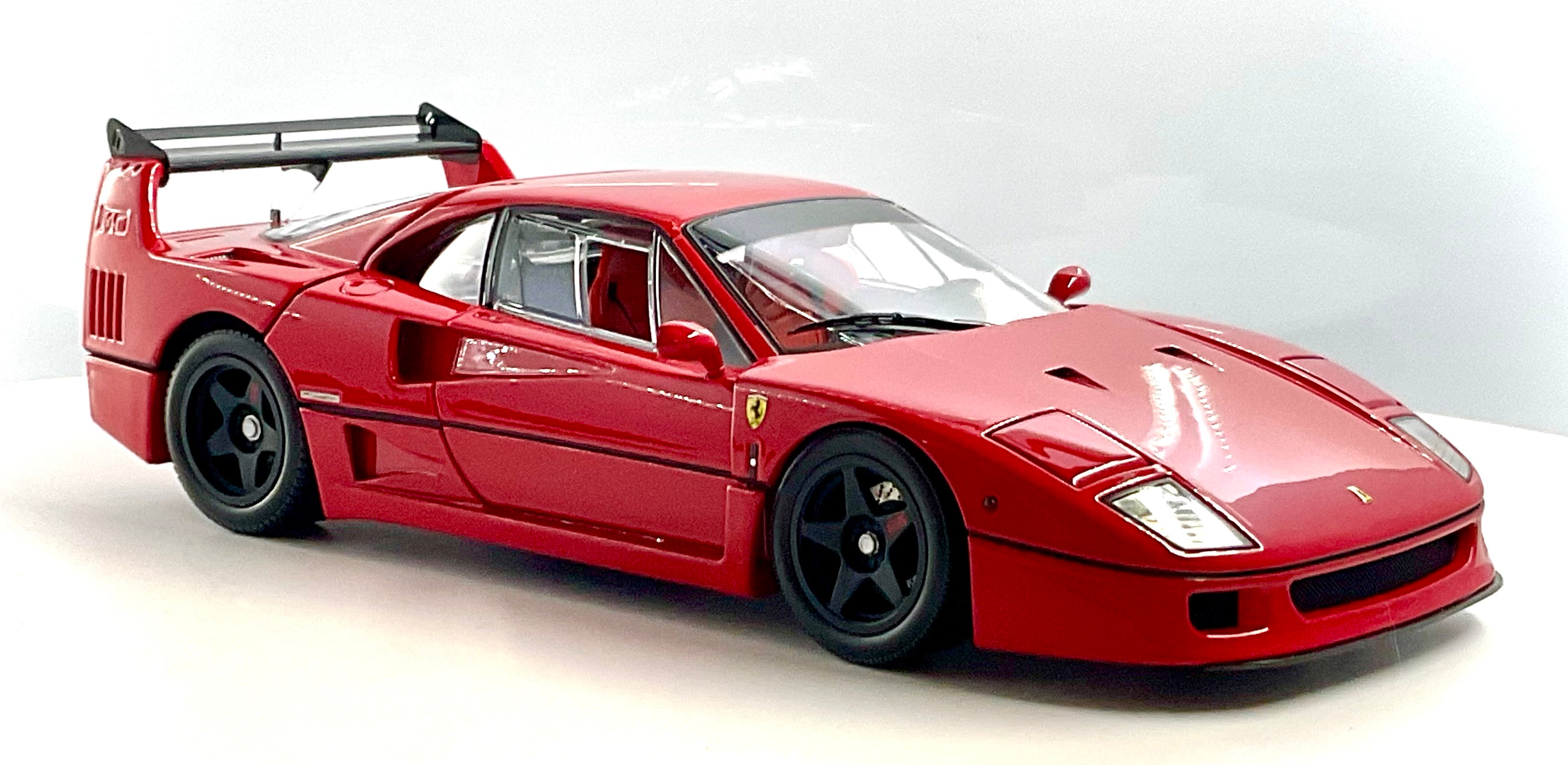 Ferrari F40 LM Wing scala 1:18 – Kyosho Vista 3/4 anteriore 