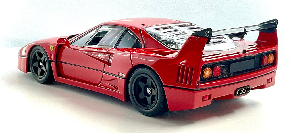 Ferrari F40 LM Wing scala 1:18 – Kyosho Vista 3/4 posteriore 