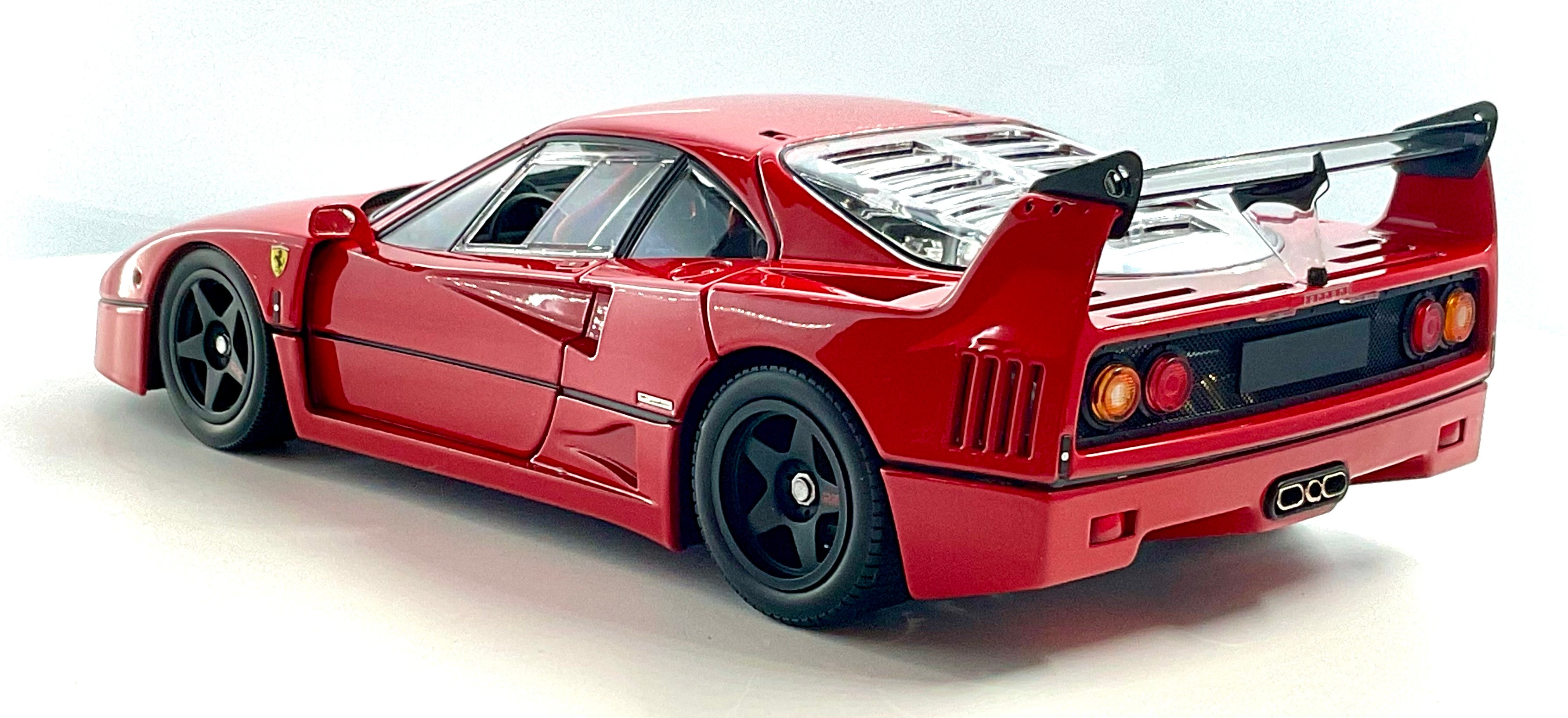 Ferrari F40 LM Wing scala 1:18 – Kyosho Vista 3/4 posteriore 