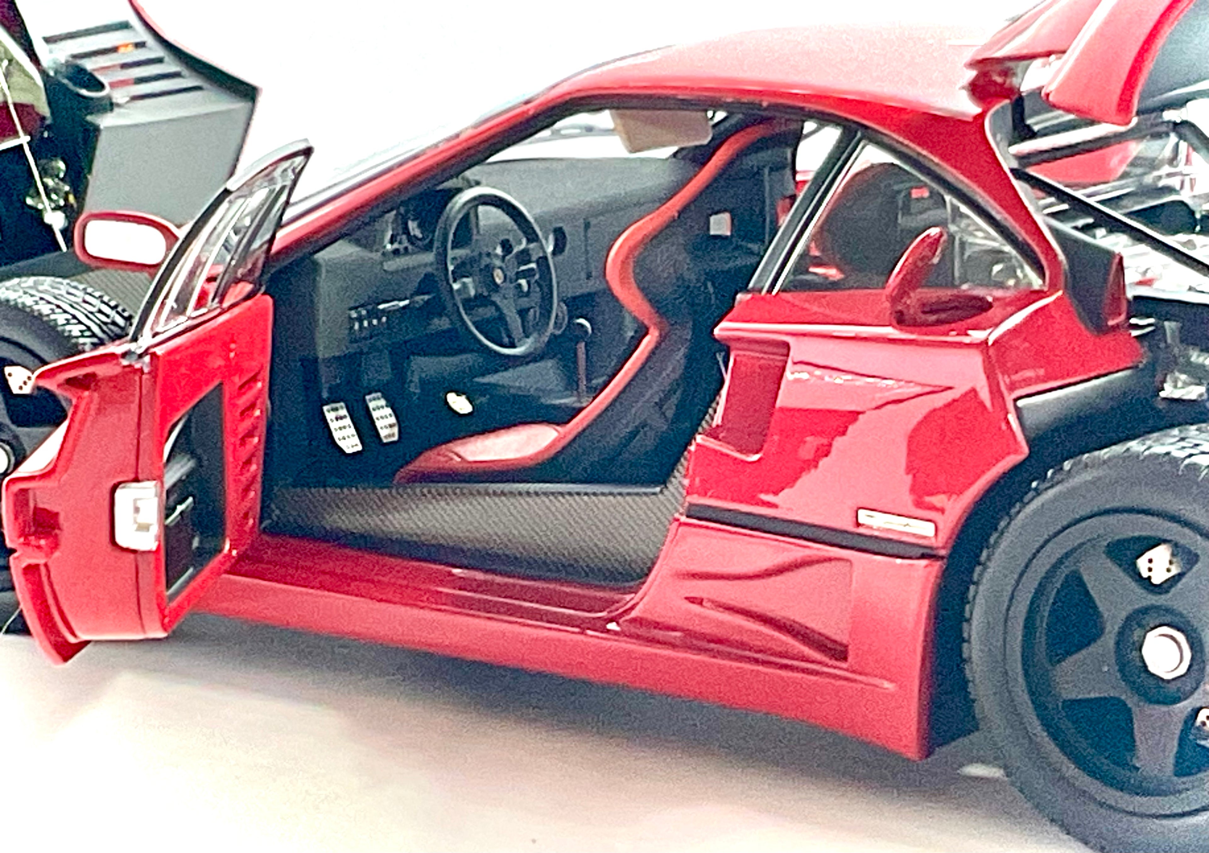 Ferrari F40 LM Wing scala 1:18 – Kyosho Vista interno 