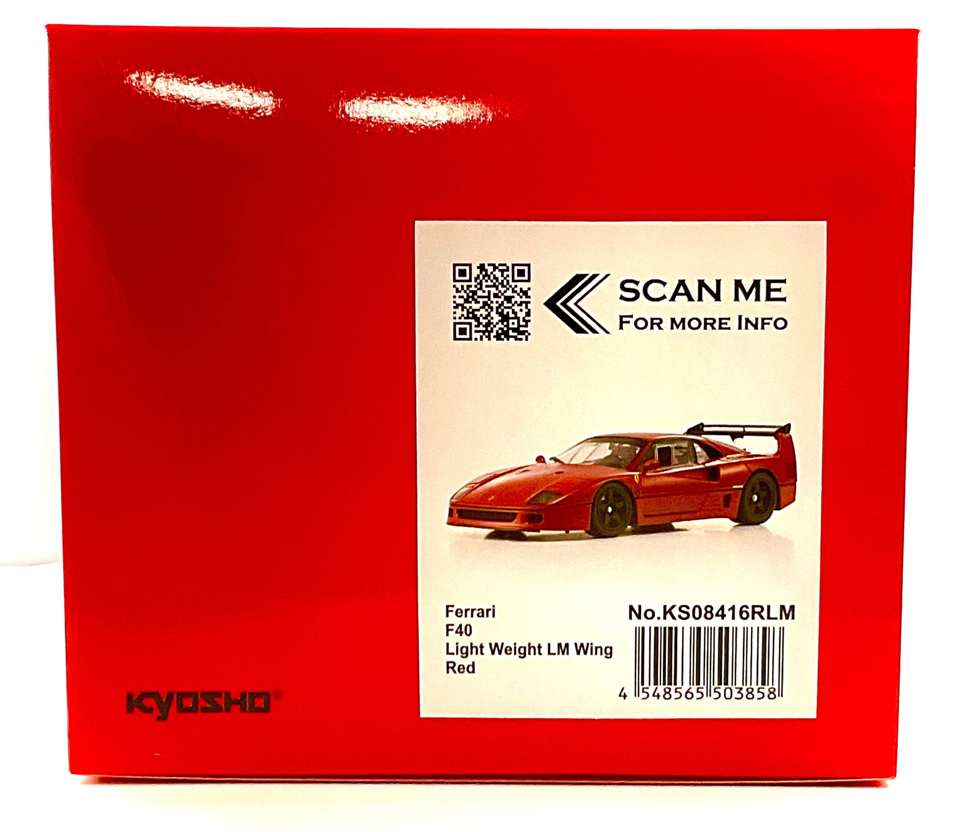 Ferrari F40 LM Wing scala 1:18 – Kyosho 08416RML