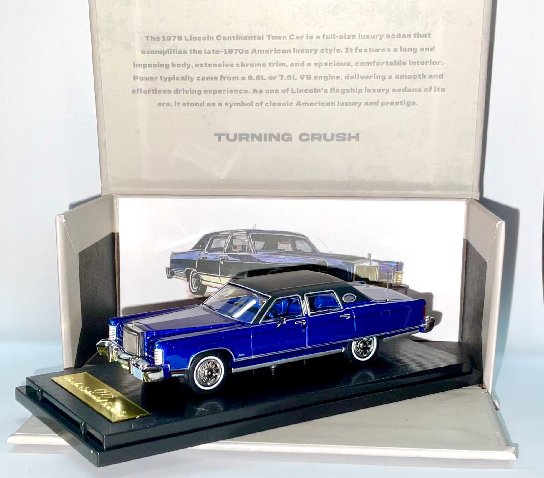 Lincoln Continental Town Car 1979 1:64 – Sun Star 60002