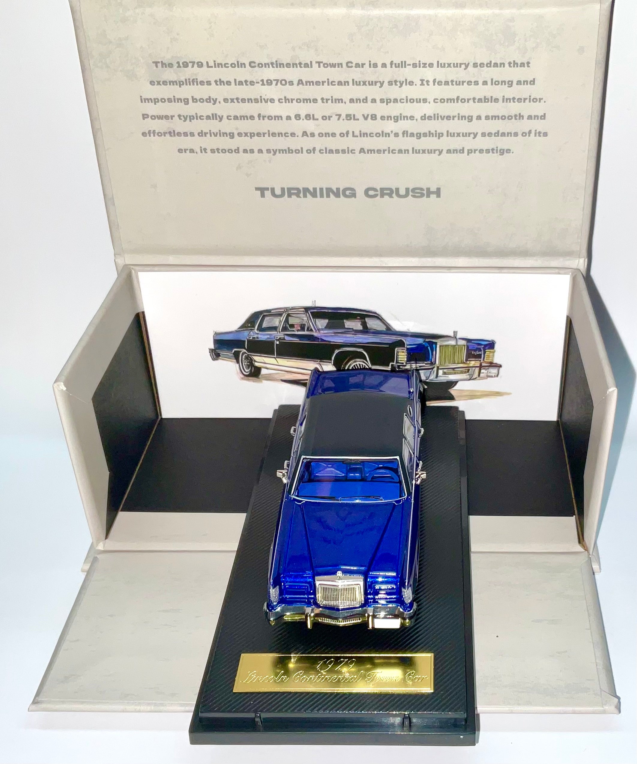 Lincoln Continental Town Car 1979 1:64 – Sun Star 60002