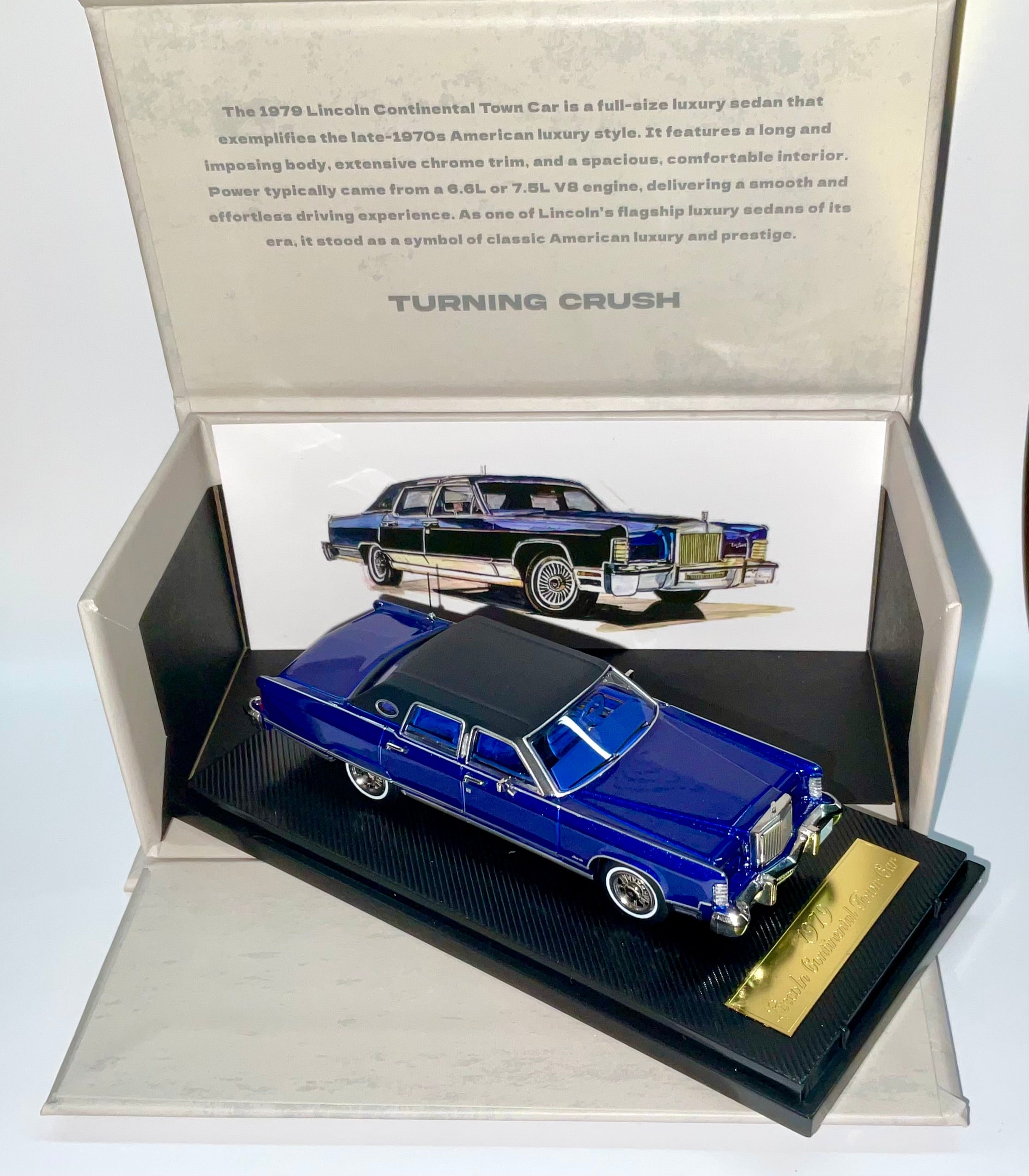 Lincoln Continental Town Car 1979 1:64 – Sun Star 60002