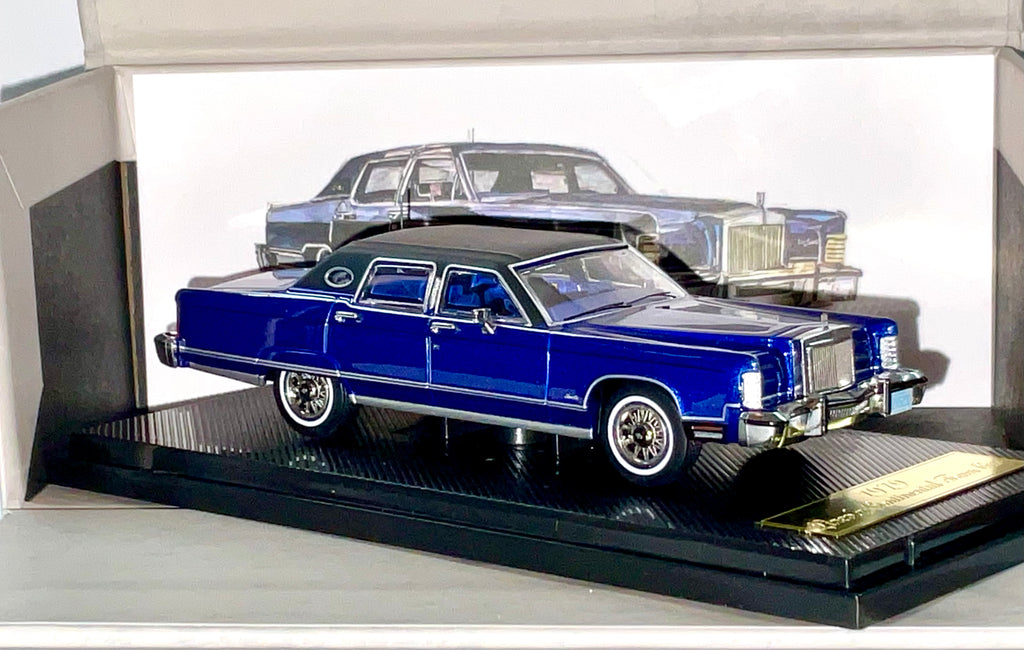 Lincoln Continental Town Car 1979 1:64 – Sun Star 60002 Vista 3/4 anteriore