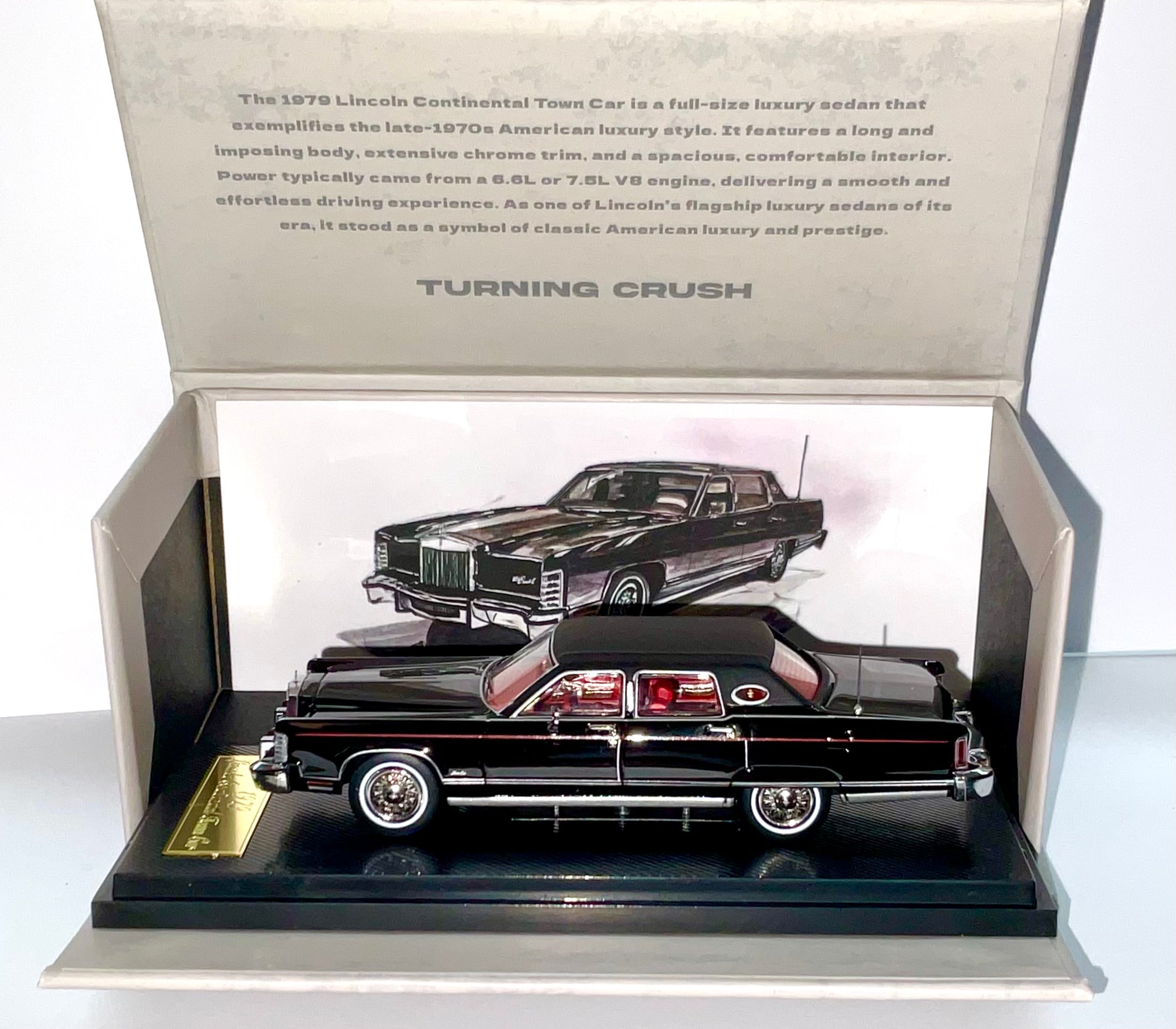 Lincoln Continental Town Car 1979 1:64 – Sun Star 60001