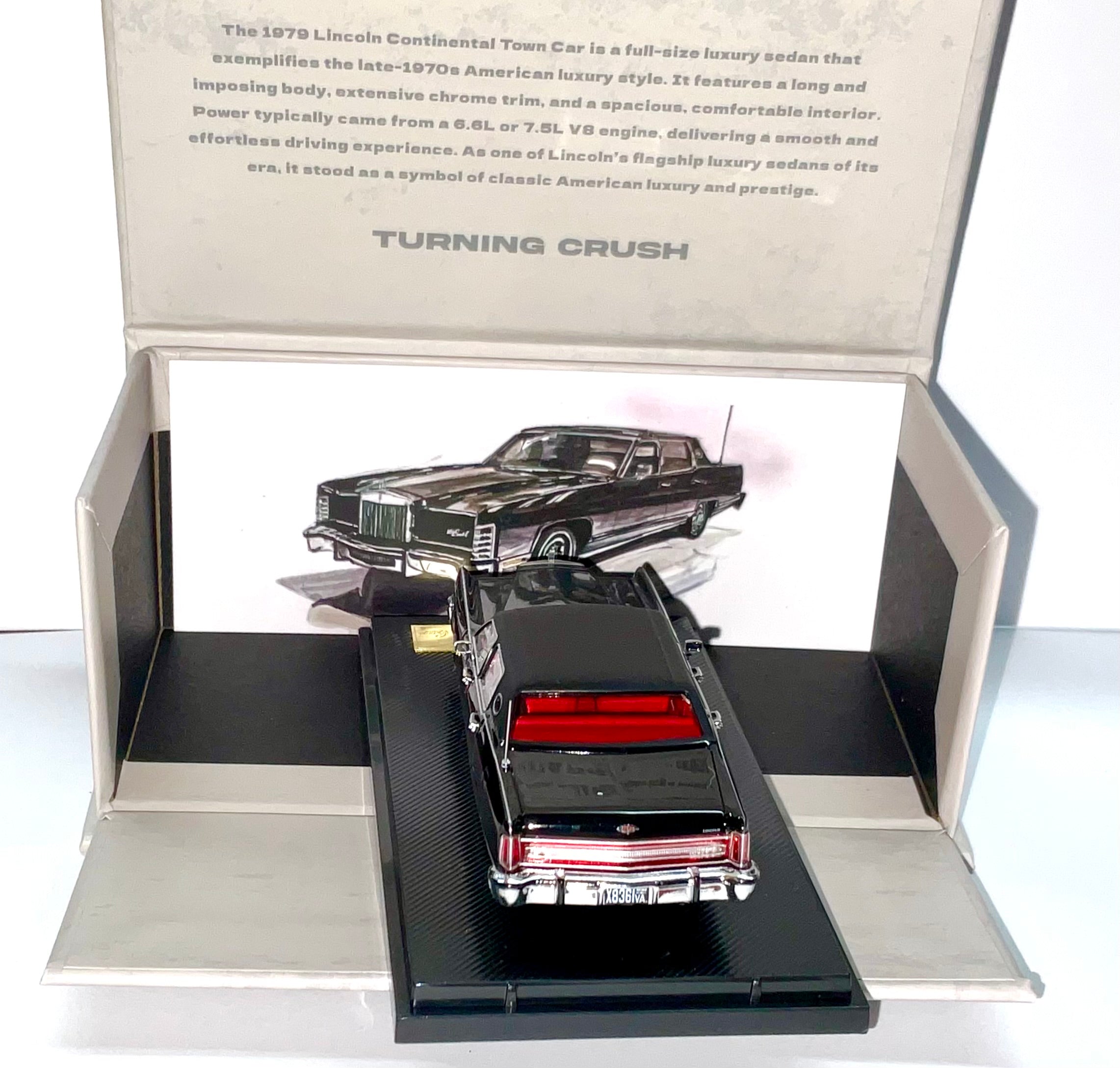 Lincoln Continental Town Car 1979 1:64 – Sun Star 60001