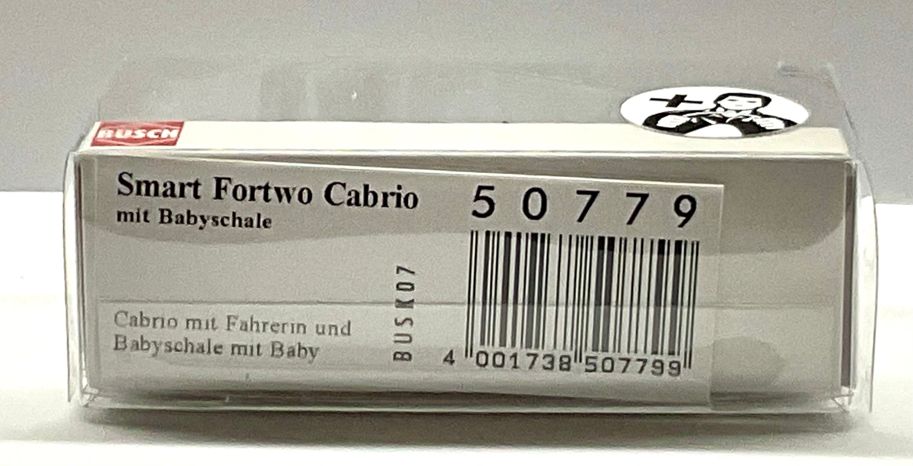Smart Fortwo Cabrio scala 1:87 – BUSCH 50779