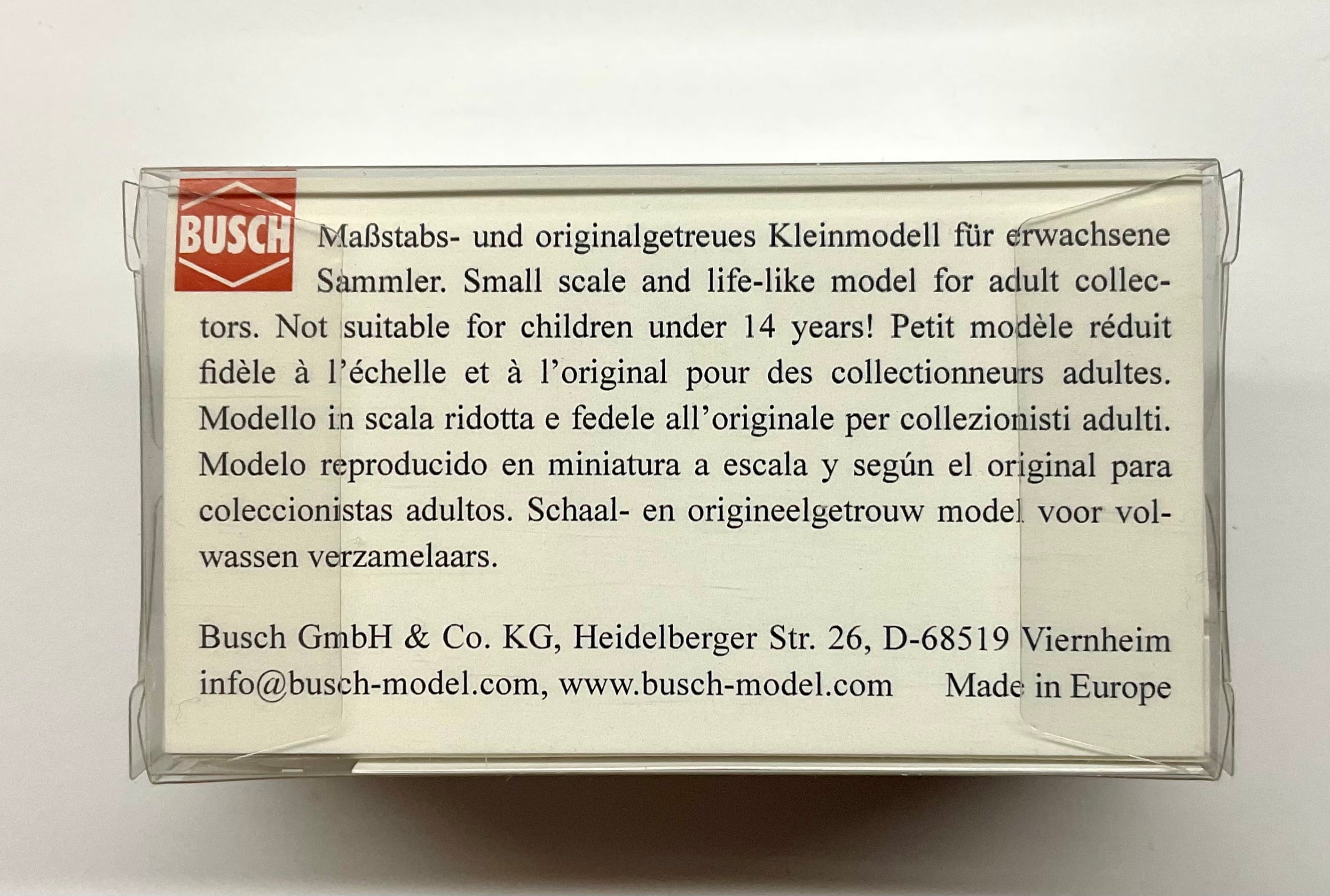 Fiat 500 Carabinieri 1:87 – Busch 48738