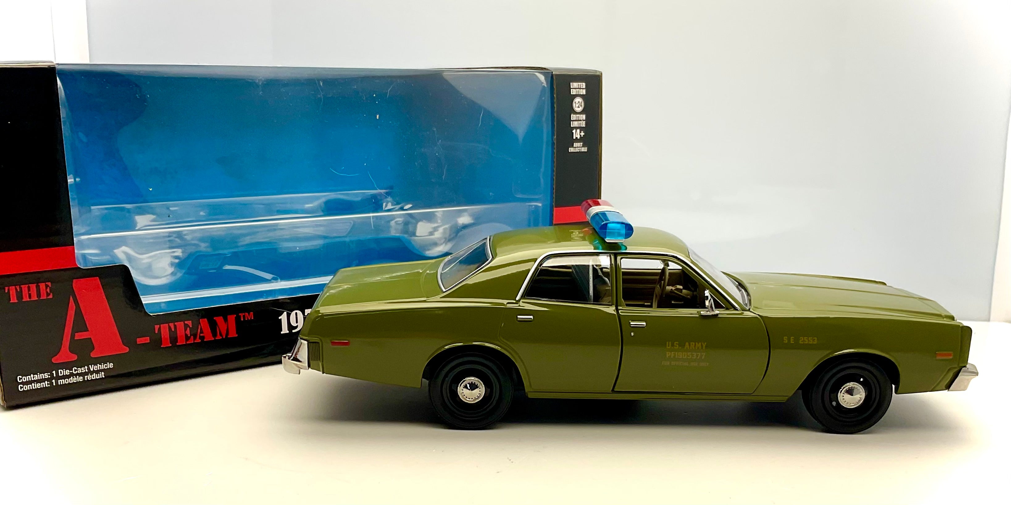 Plymouth Fury 1977 The A-Team 1:24 – Greenlight 84105