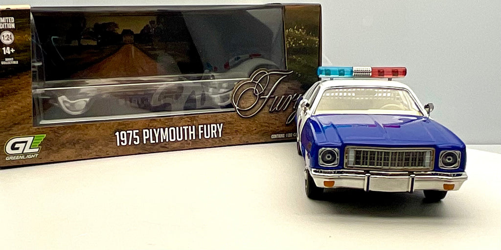 PLYMOUNTH FURY del 1975 , scala 1/24 , GREENLIGHT 84105 , vista frontale