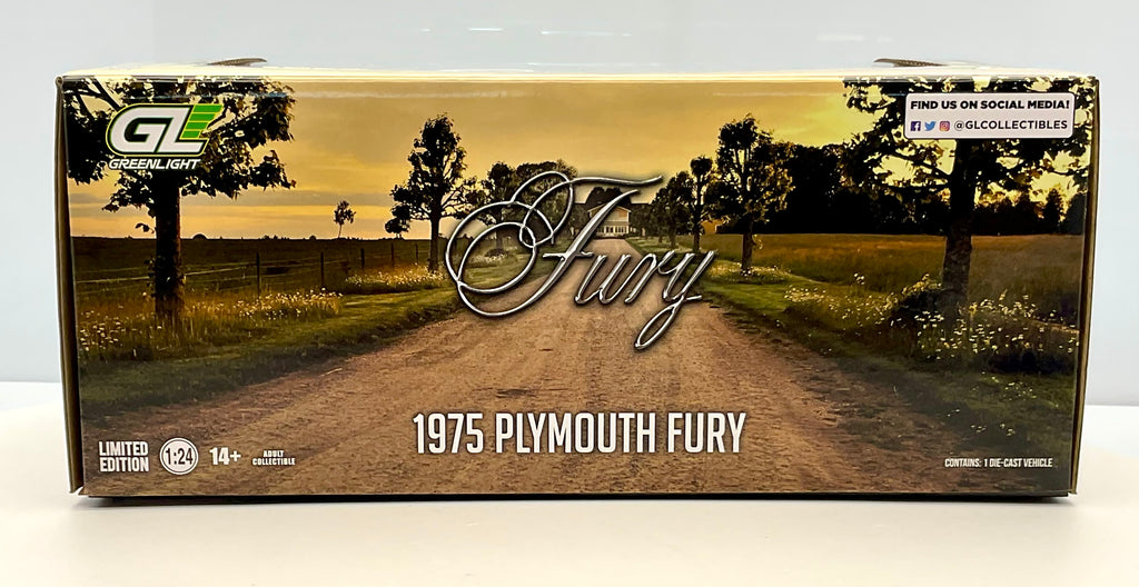 PLYMOUNTH FURY del 1975 , scala 1/24 , GREENLIGHT 84105
