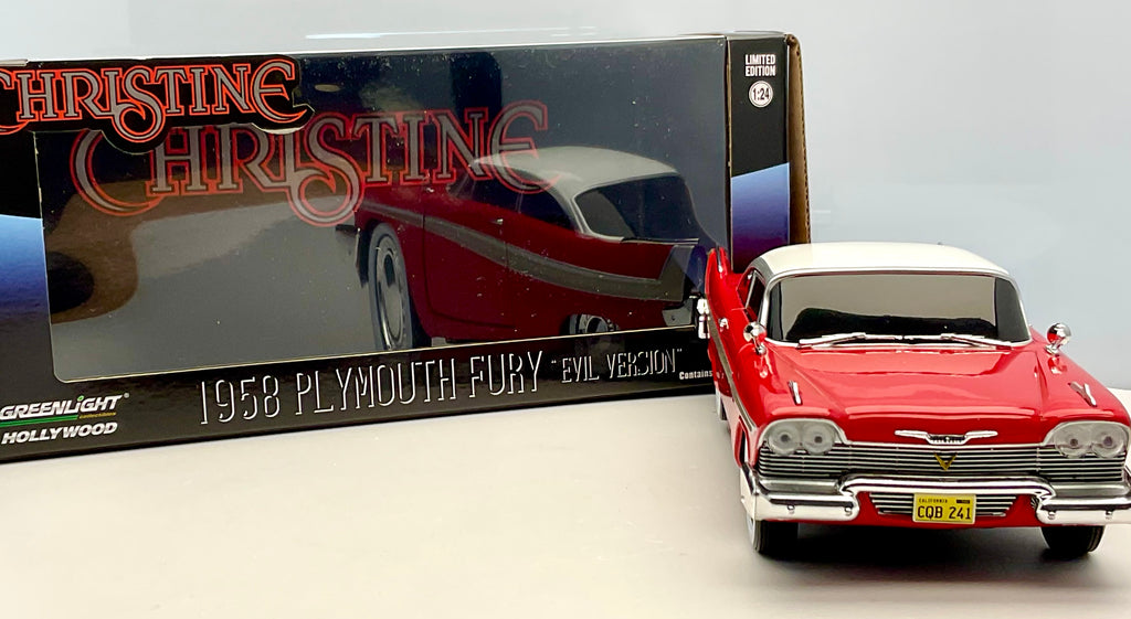 PLYMOUNT FURY DEL 1958 , scala 1/24 GREENLIGHT 84082 , vista frontale