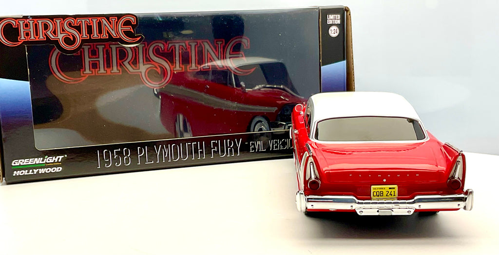 PLYMOUNT FURY DEL 1958 , scala 1/24 GREENLIGHT 84082 , vista posteriore
