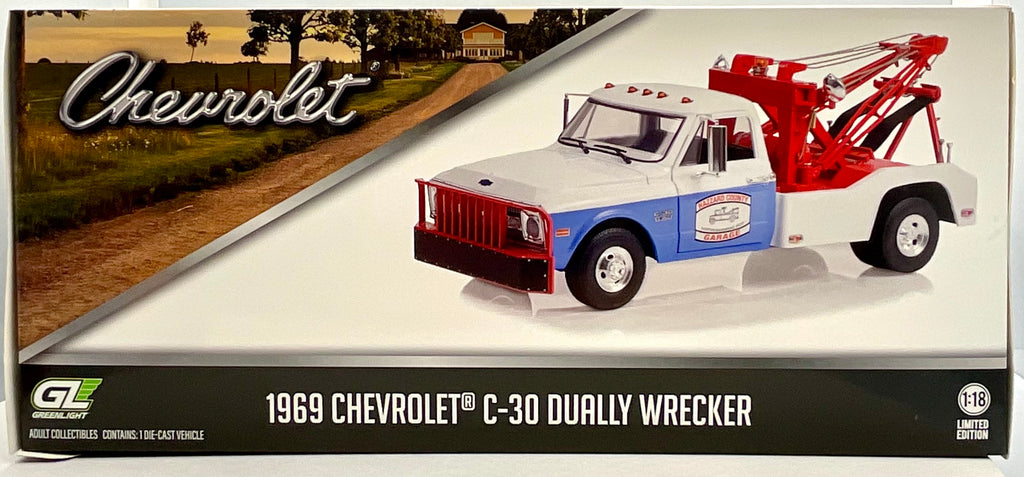 Chevrolet C-30 Dually Wrecker 1969 1:18 – Greenlight 13622