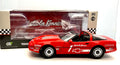 CHEVROLET CORVETTE C4 , scala 1/18 , GREENLIGHT 13645 , vista laterale con confezione