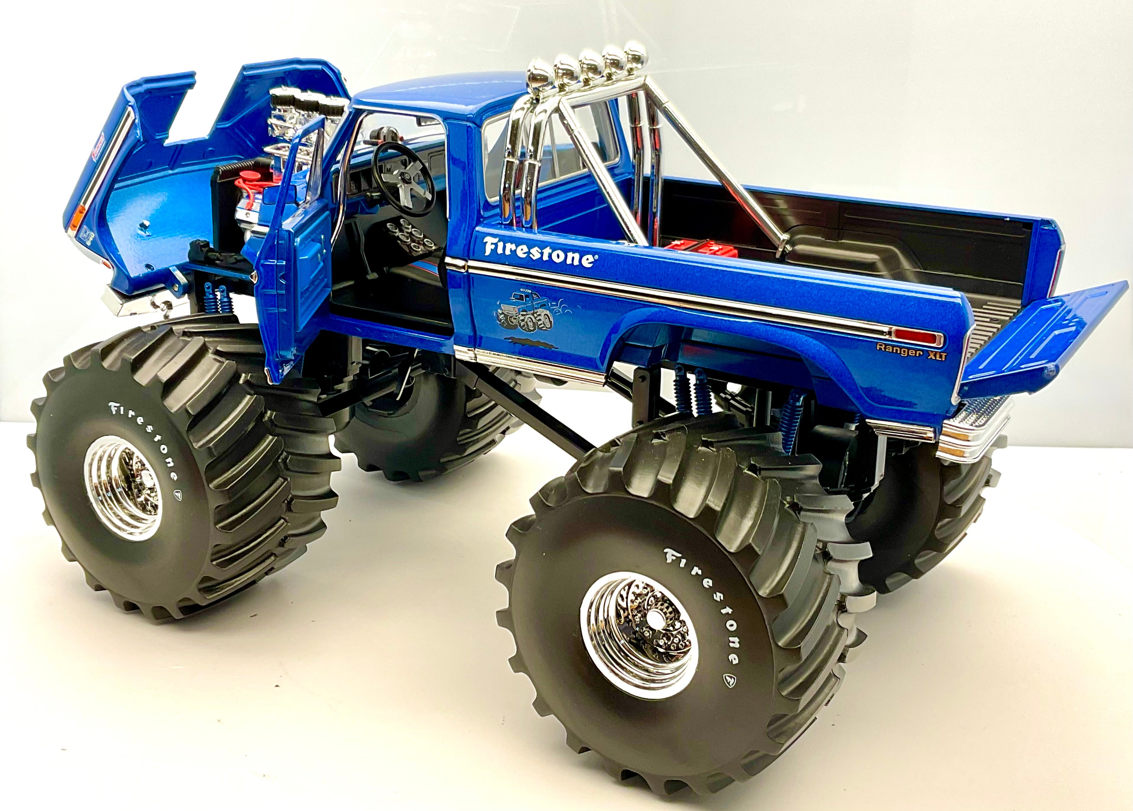Ford F-250 Bigfoot #1 Original Monster Truck 1974 1:18 – Greenlight 13541