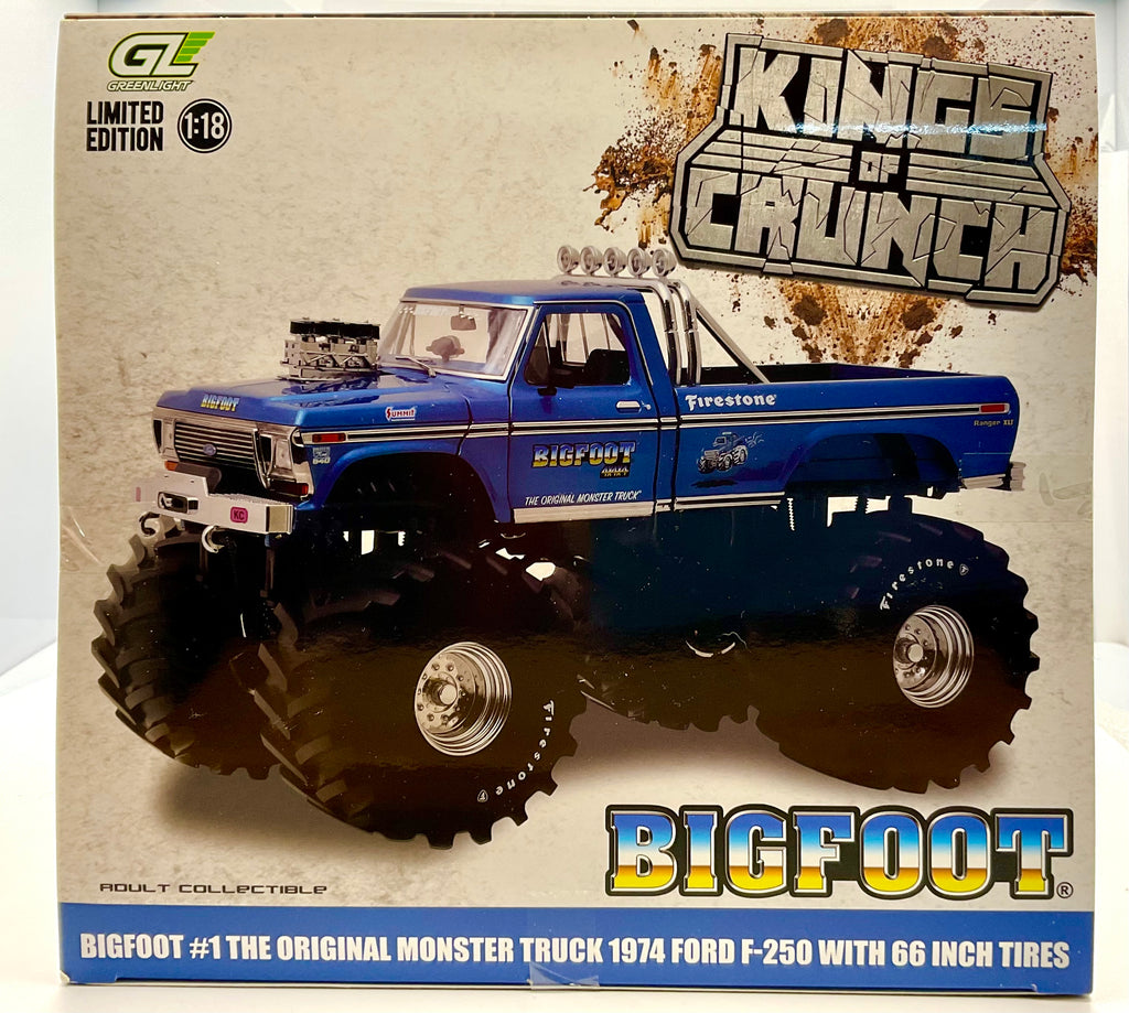 Ford F-250 Bigfoot #1 Original Monster Truck 1974 1:18 – Greenlight 13541