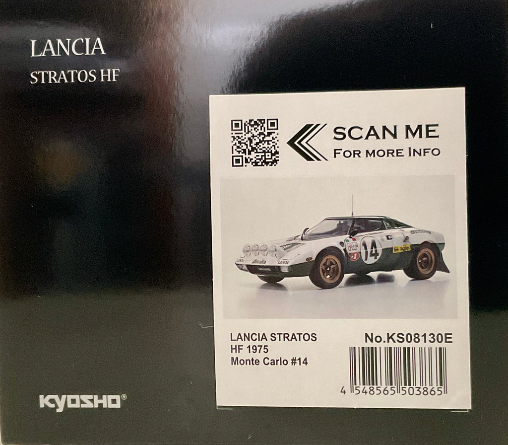 Lancia Stratos n.14 Alitalia 1:18 – Kyosho KS08130E