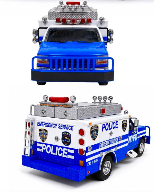 1995 Ford F-350 NYPD Emergency Service Hot Pursuit Hobby Exclusive – Greenlight GR30583 scala 1:64