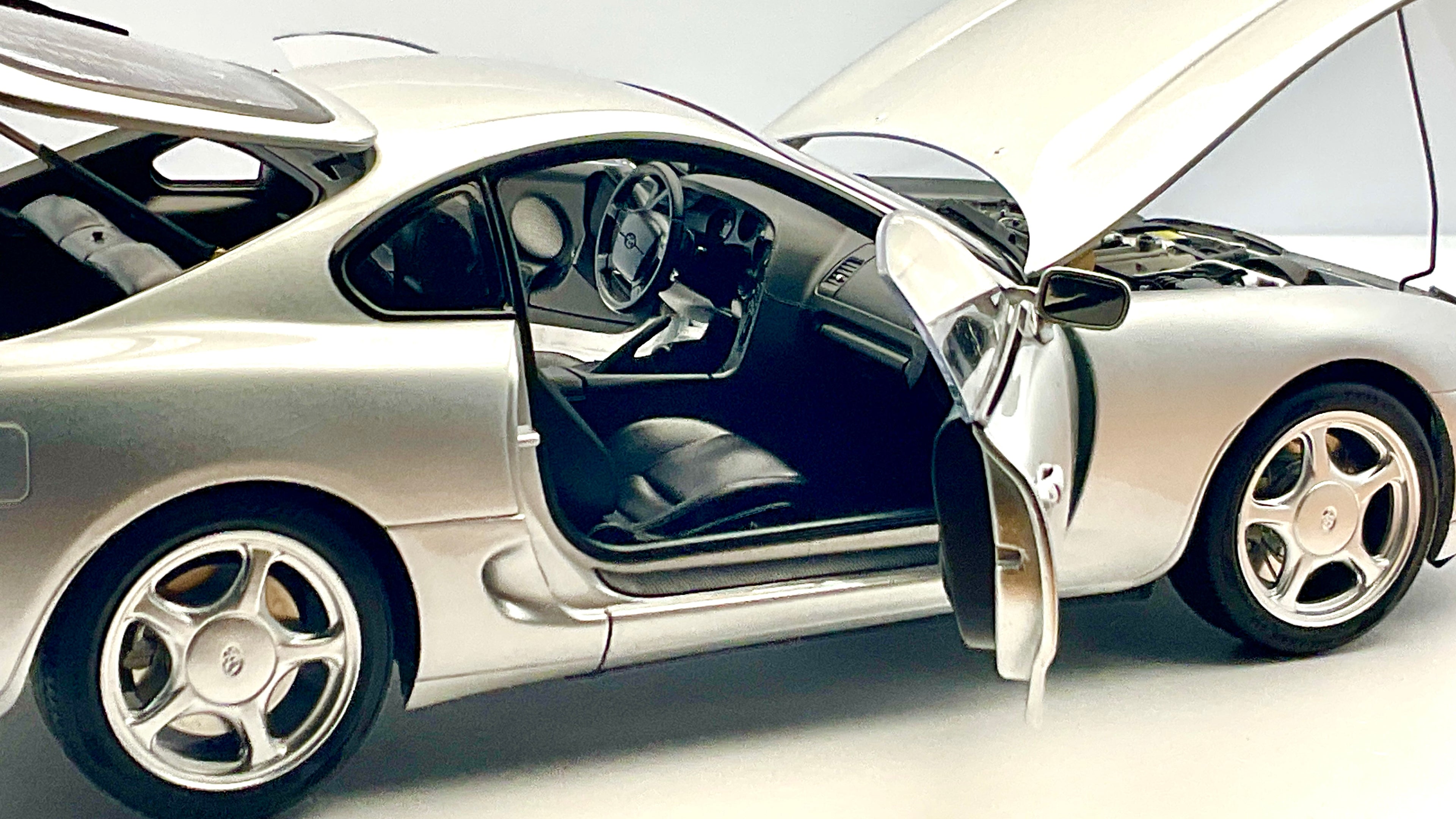 Toyota Supra A80 ( LHD ) , Whelart W-001F Die-Cast 1/18
