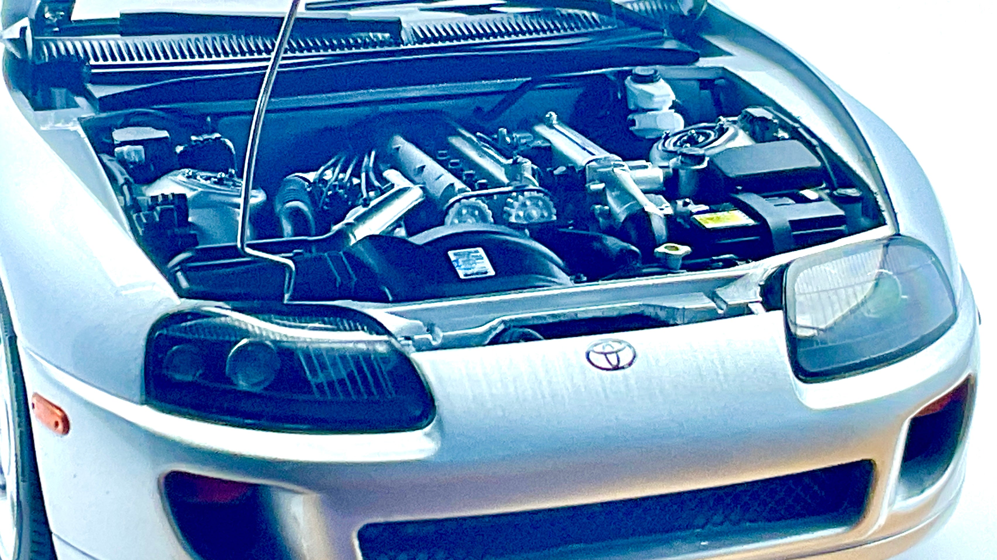 Toyota Supra A80 ( LHD ) , Whelart W-001F Die-Cast 1/18