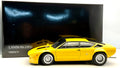 Lamborghini Urraco Rally , Kyosho 08445GY Die-Cast 1/18, vista laterale con confezione