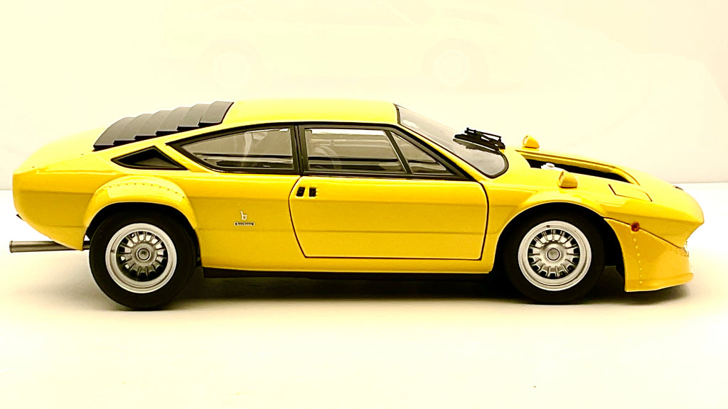 Lamborghini Urraco Rally , Kyosho 08445GY Die-Cast 1/18